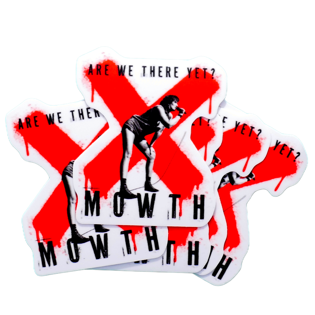 ARE WE THERE YET? Sticker
